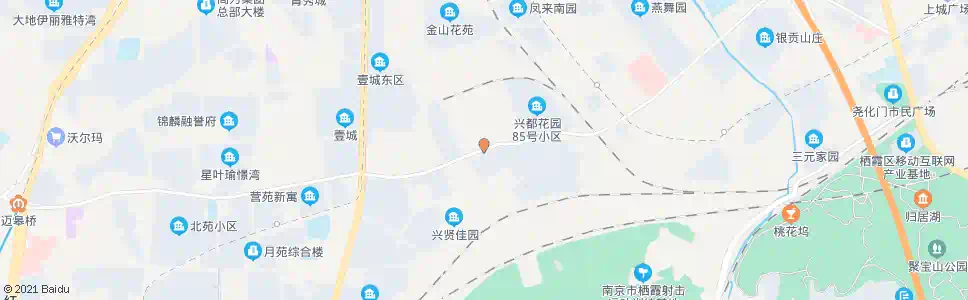 南京上城名苑_公交站地图_南京公交_妙搜公交查询2025