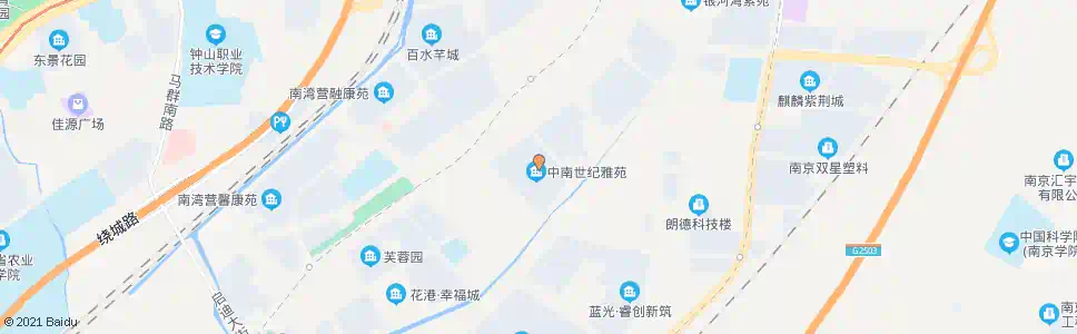 南京花港路天泉路_公交站地图_南京公交_妙搜公交查询2025