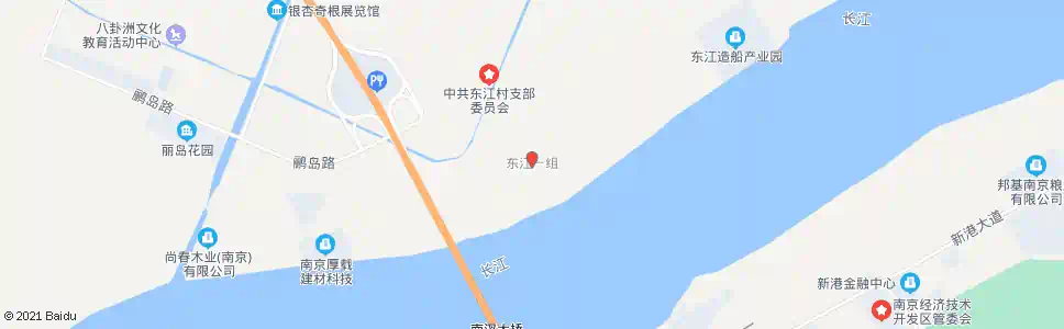 南京东江一组_公交站地图_南京公交_妙搜公交查询2025