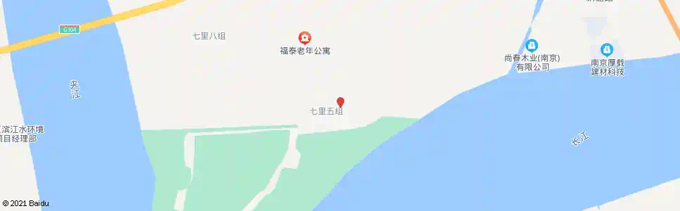 南京七里村委会_公交站地图_南京公交_妙搜公交查询2025