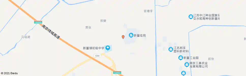 南京新篁佳苑_公交站地图_南京公交_妙搜公交查询2025