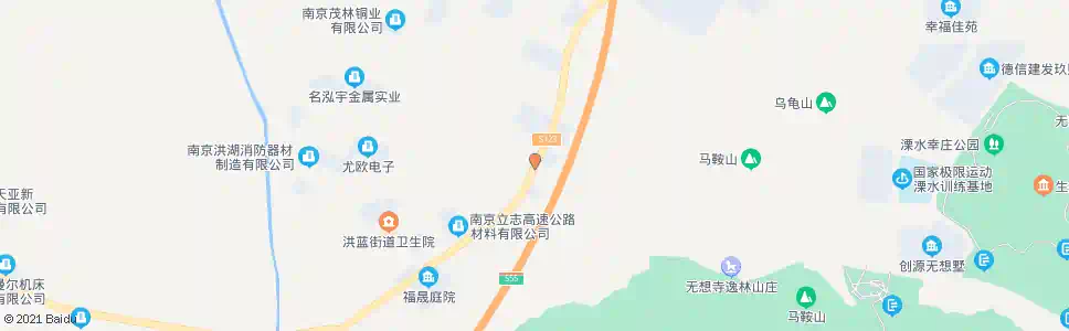 南京洪蓝林场_公交站地图_南京公交_妙搜公交查询2025