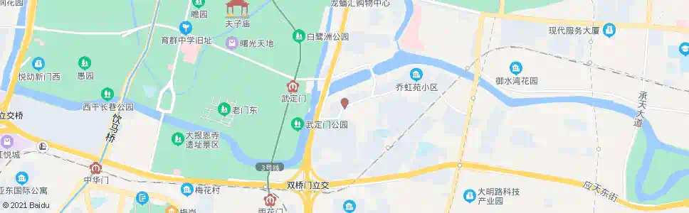 南京秦虹路_公交站地图_南京公交_妙搜公交查询2025