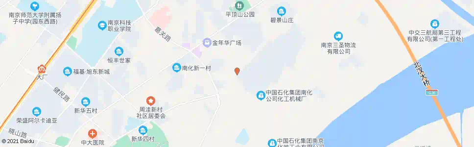 南京旭东路停车场北_公交站地图_南京公交_妙搜公交查询2025