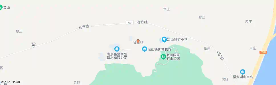 南京冶山镇政府_公交站地图_南京公交_妙搜公交查询2025
