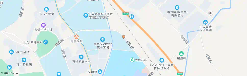 南京交通技师学院东门_公交站地图_南京公交_妙搜公交查询2025