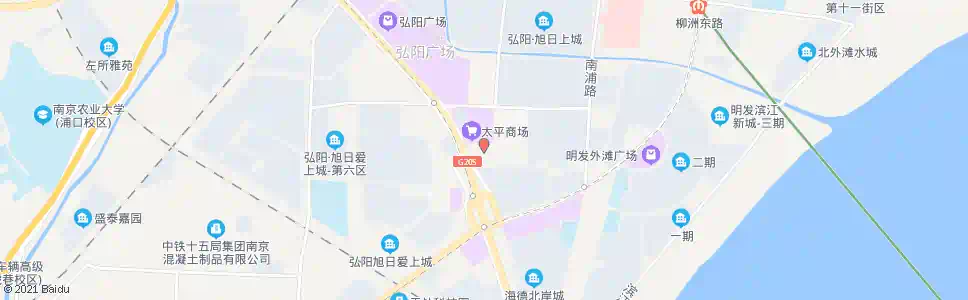 南京中保村北_公交站地图_南京公交_妙搜公交查询2025