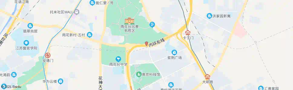 南京雨花南路东站_公交站地图_南京公交_妙搜公交查询2025