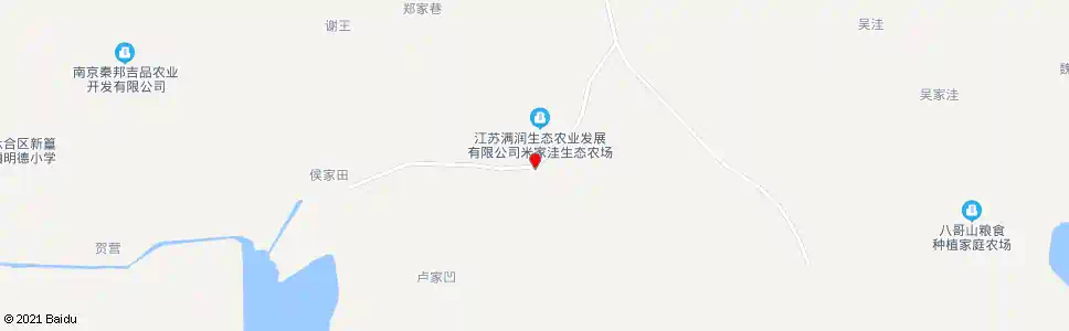 南京米家洼_公交站地图_南京公交_妙搜公交查询2025