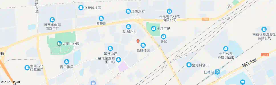 南京新城金郡_公交站地图_南京公交_妙搜公交查询2025