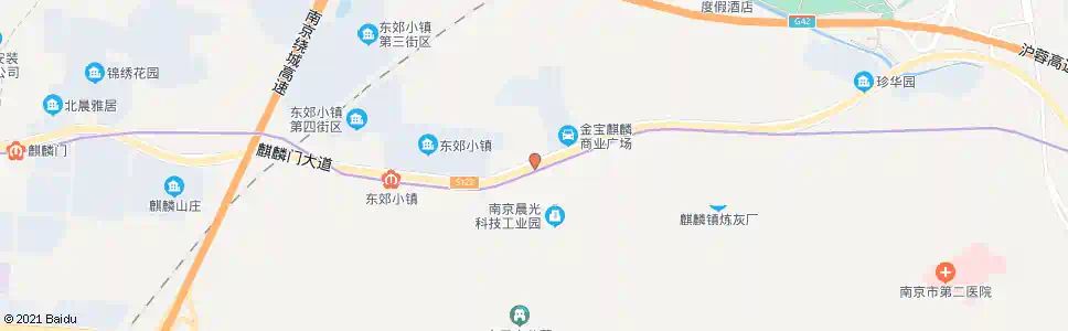 南京晨光村_公交站地图_南京公交_妙搜公交查询2025