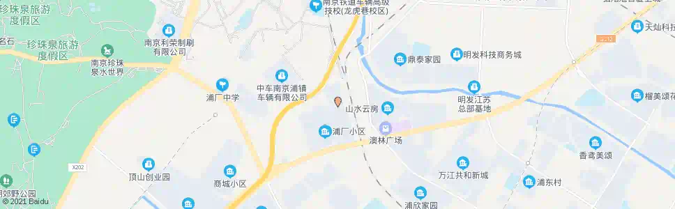 南京丽都雅苑北_公交站地图_南京公交_妙搜公交查询2025