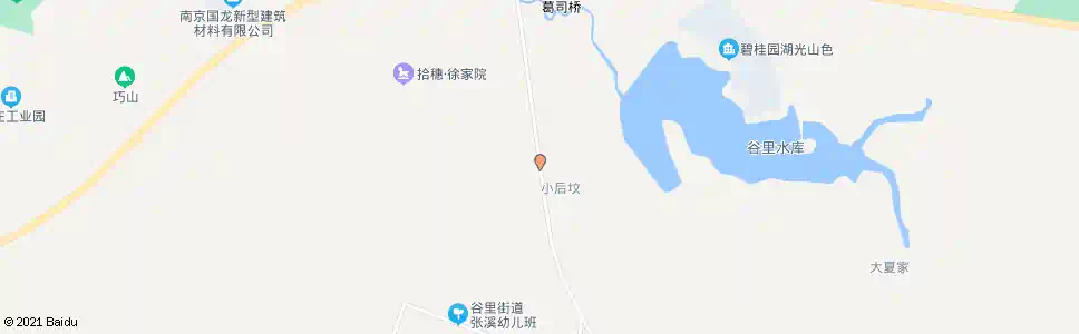 南京小后坟_公交站地图_南京公交_妙搜公交查询2025