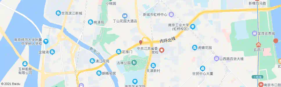 南京古平岗西_公交站地图_南京公交_妙搜公交查询2025