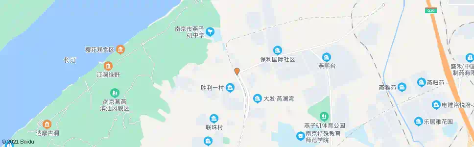 南京燕子矶_公交站地图_南京公交_妙搜公交查询2025