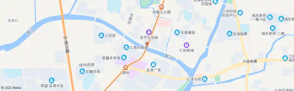 南京龙津桥_公交站地图_南京公交_妙搜公交查询2025