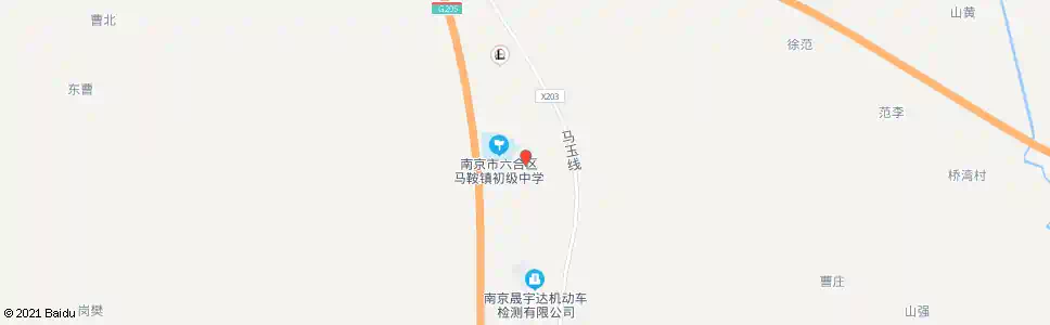 南京马鞍_公交站地图_南京公交_妙搜公交查询2025