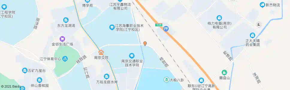 南京江宁区社会福利中心_公交站地图_南京公交_妙搜公交查询2025