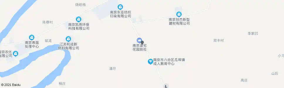 南京瓜埠路大庙路_公交站地图_南京公交_妙搜公交查询2025