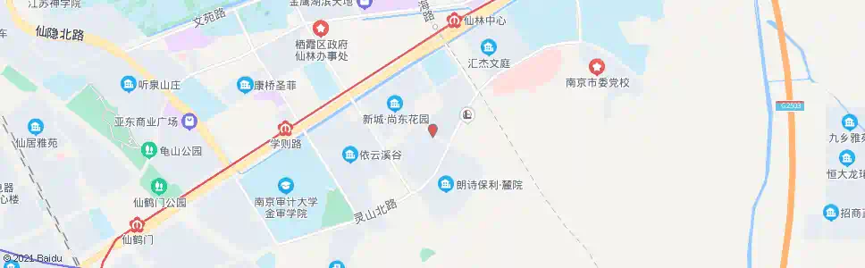 南京风华路_公交站地图_南京公交_妙搜公交查询2025