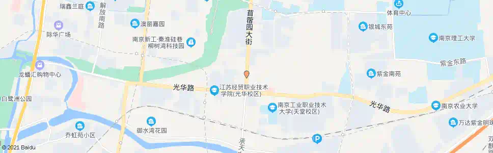 南京苜蓿园大街南站_公交站地图_南京公交_妙搜公交查询2025