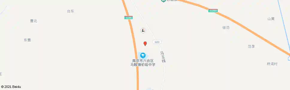 南京马鞍中学_公交站地图_南京公交_妙搜公交查询2025