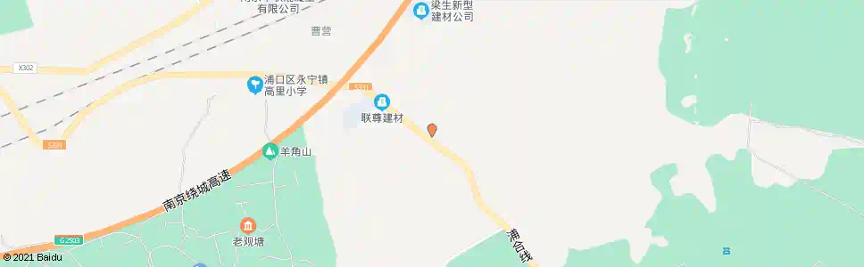 南京三村_公交站地图_南京公交_妙搜公交查询2025