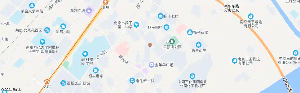 南京扬村路团结路_公交站地图_南京公交_妙搜公交查询2025