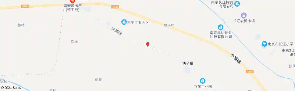 南京块子村_公交站地图_南京公交_妙搜公交查询2025