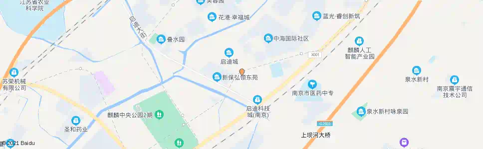 南京启迪方洲_公交站地图_南京公交_妙搜公交查询2025