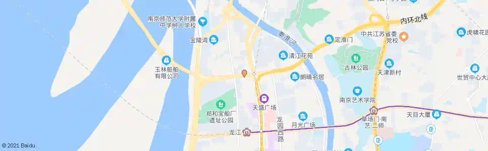 南京舸舫西园_公交站地图_南京公交_妙搜公交查询2025