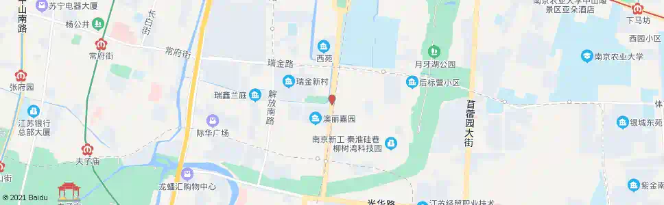 南京标营_公交站地图_南京公交_妙搜公交查询2025