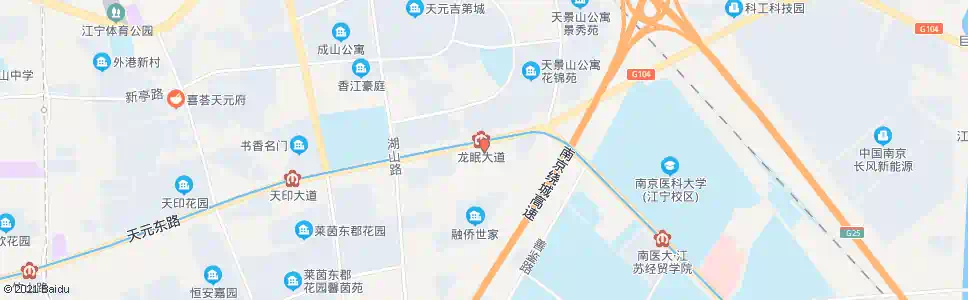 南京义乌小商品城(龙眠大道地铁站)_公交站地图_南京公交_妙搜公交查询2025