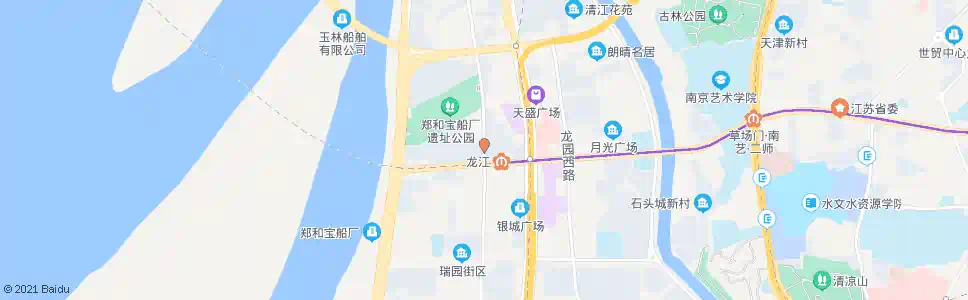 南京中保村_公交站地图_南京公交_妙搜公交查询2025