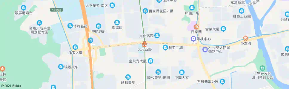 南京天元西路地铁站_公交站地图_南京公交_妙搜公交查询2025