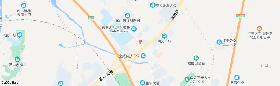 南京上高线东麒路_公交站地图_南京公交_妙搜公交查询2025