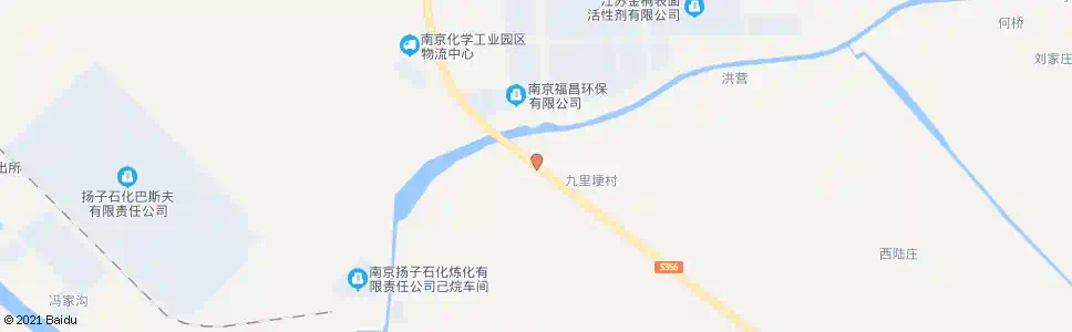 南京岳子河大桥东_公交站地图_南京公交_妙搜公交查询2025