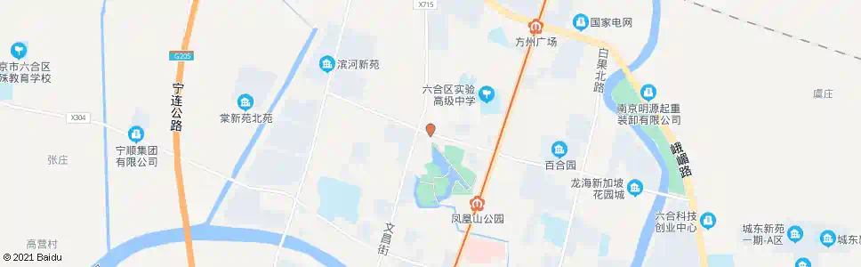 南京园林西路文昌街_公交站地图_南京公交_妙搜公交查询2025