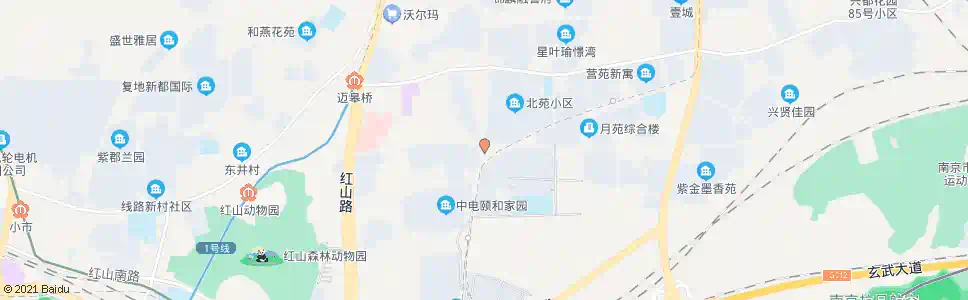 南京北苑新村南_公交站地图_南京公交_妙搜公交查询2025