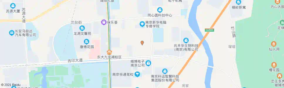 南京科技园_公交站地图_南京公交_妙搜公交查询2025
