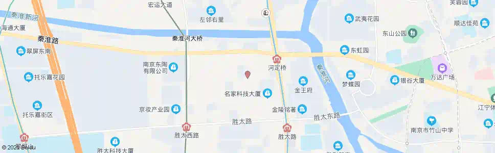 南京挹淮街北_公交站地图_南京公交_妙搜公交查询2025