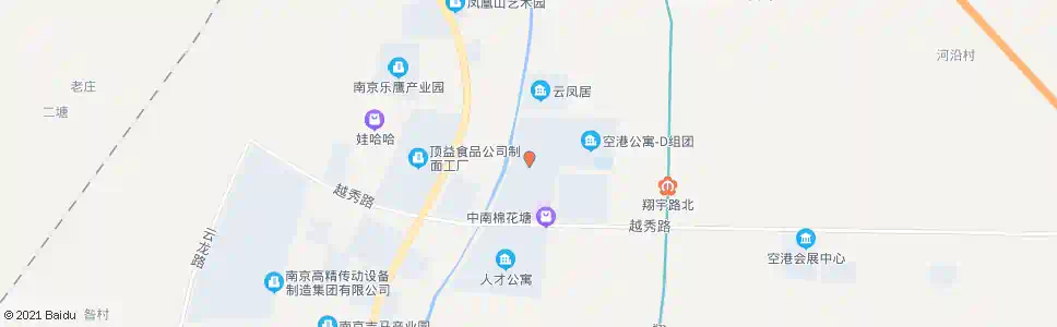 南京空港公寓北_公交站地图_南京公交_妙搜公交查询2025