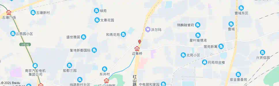南京迈皋桥广场_公交站地图_南京公交_妙搜公交查询2025