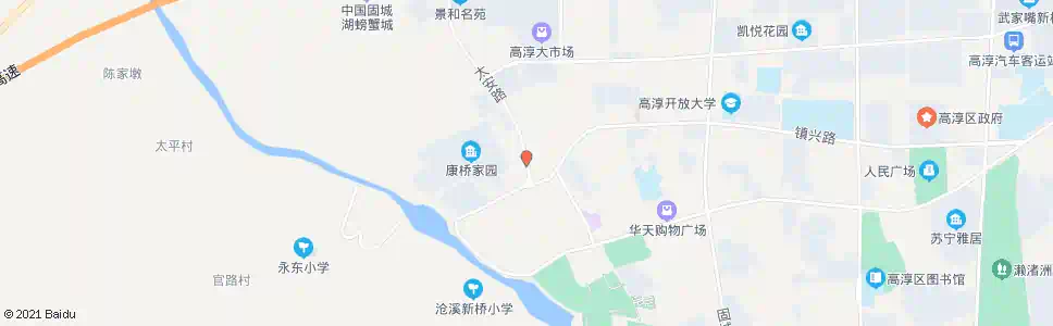 南京康桥家园_公交站地图_南京公交_妙搜公交查询2025