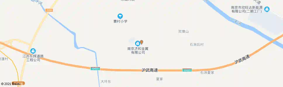 南京张家村_公交站地图_南京公交_妙搜公交查询2025