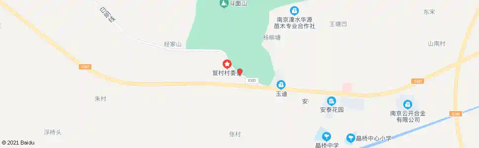 南京张村_公交站地图_南京公交_妙搜公交查询2025
