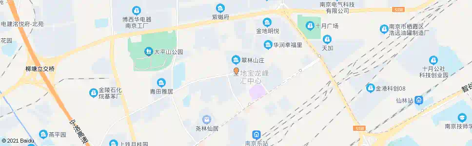 南京金尧路_公交站地图_南京公交_妙搜公交查询2025