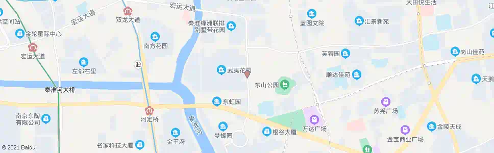 南京武夷花园东_公交站地图_南京公交_妙搜公交查询2025