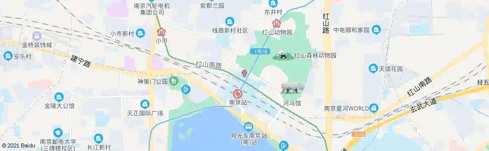 南京南京站北广场西_公交站地图_南京公交_妙搜公交查询2025