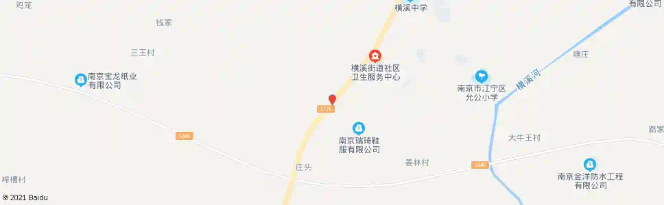 南京王家山_公交站地图_南京公交_妙搜公交查询2025